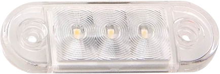 Toplamp led wit opbouw 10-30V