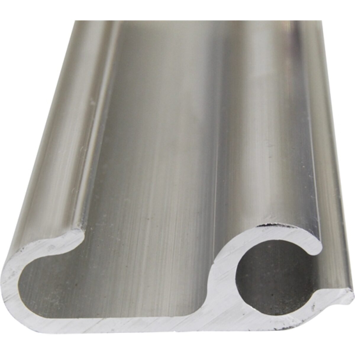 Zeilspanstang/plaat profiel aluminium 3.3mtr - Afbeelding 1