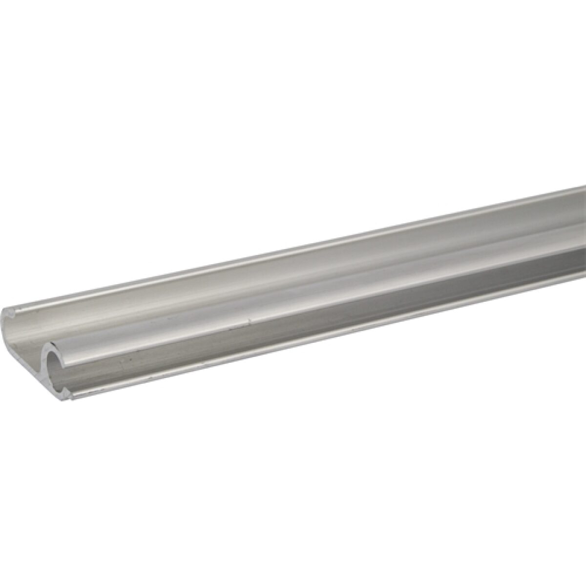Zeilspanstang/plaat profiel aluminium 3.3mtr - Afbeelding 2