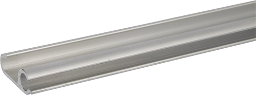 Zeilspanstang/plaat profiel aluminium 3.3mtr - Afbeelding 2