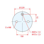 Luchtbalg Schmitz W01-M58-8131 - Afbeelding 3
