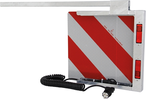 Breedtebord vlak compleet rechtsachter met stang