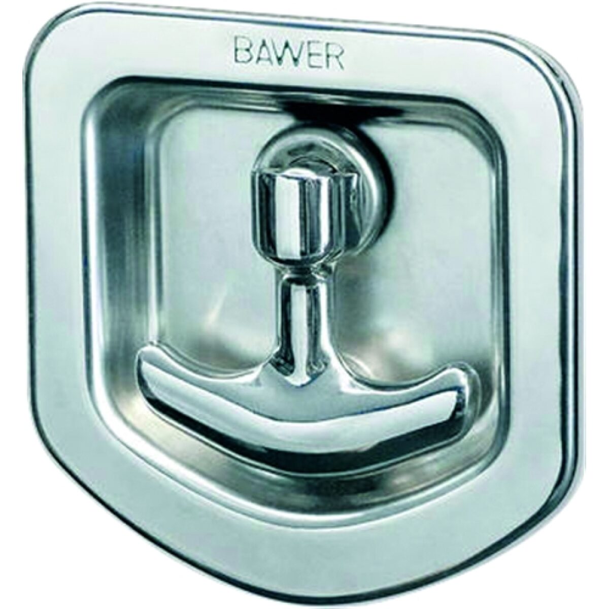 Inbouwsluiting T-drop RVS BAWER - Afbeelding 1