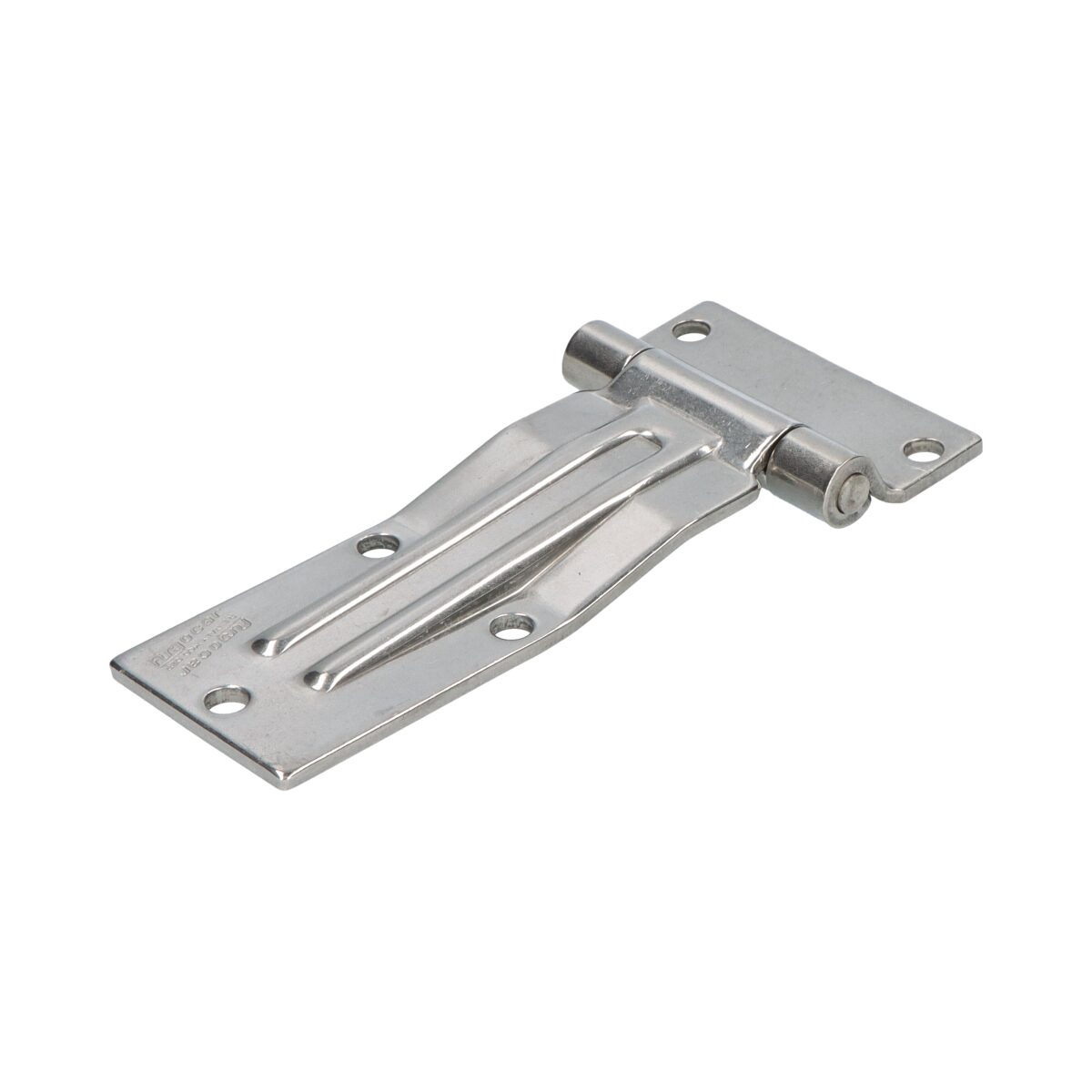 Scharnier RVS 140mm met verzet - Afbeelding 1