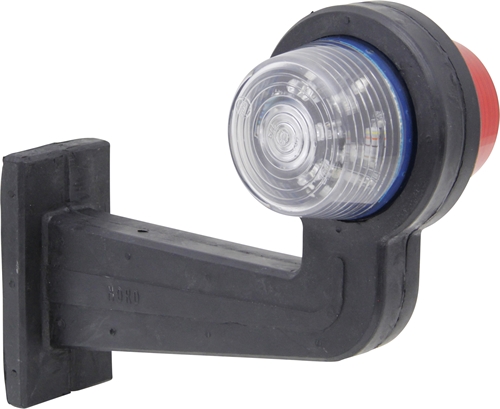 Gylle led breedtelamp 24V haaks rood/koud wit