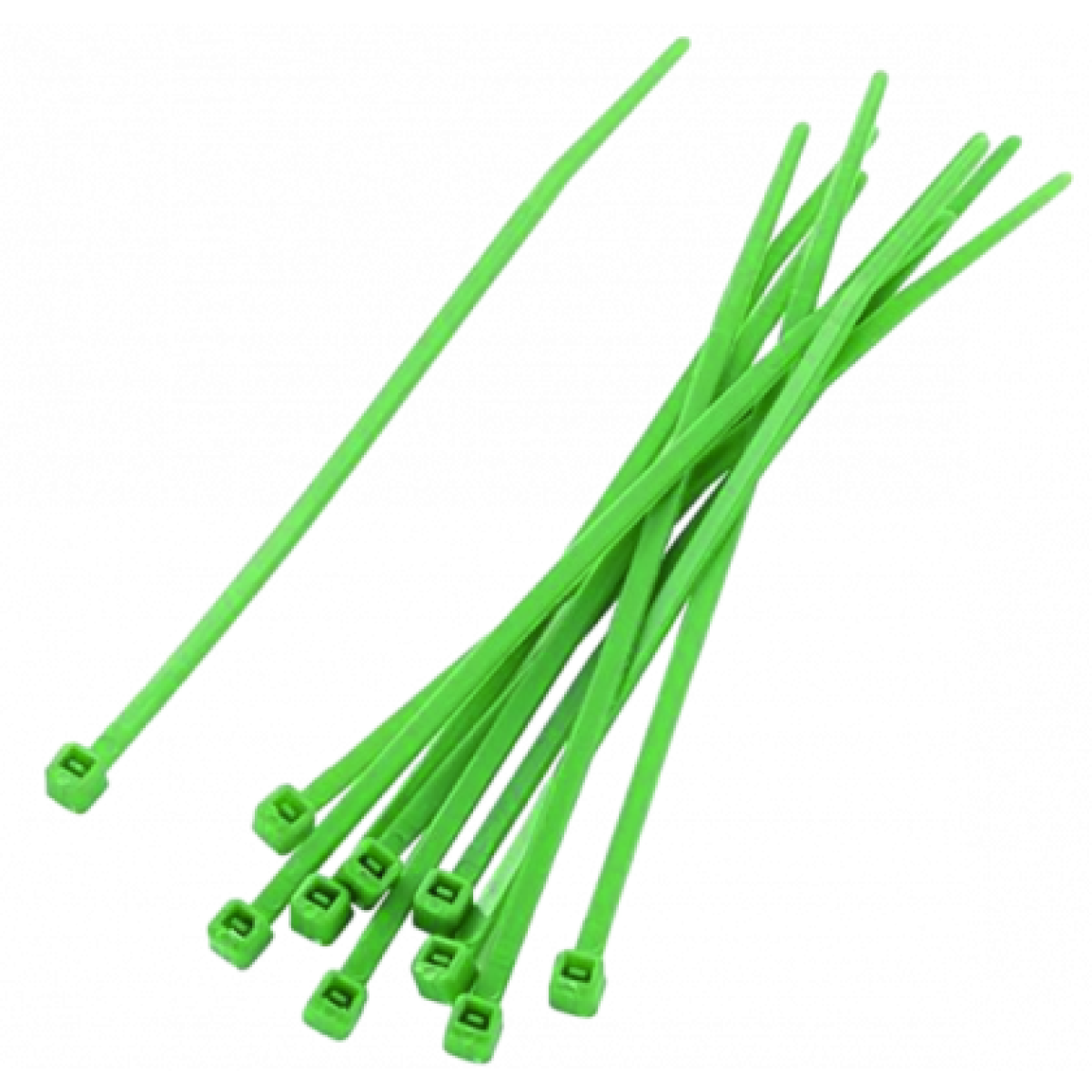 Kabelbinders 200×4,8mm groen T50R - Afbeelding 1