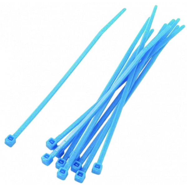 Kabelbinders 200×4,8mm blauw T50R