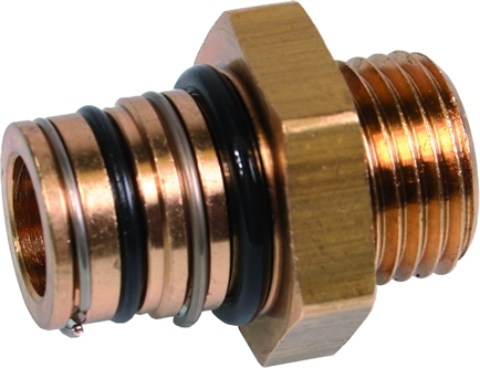 Koppeling 1/4"-P5
