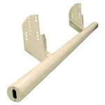 achterbumper Krone staal wit