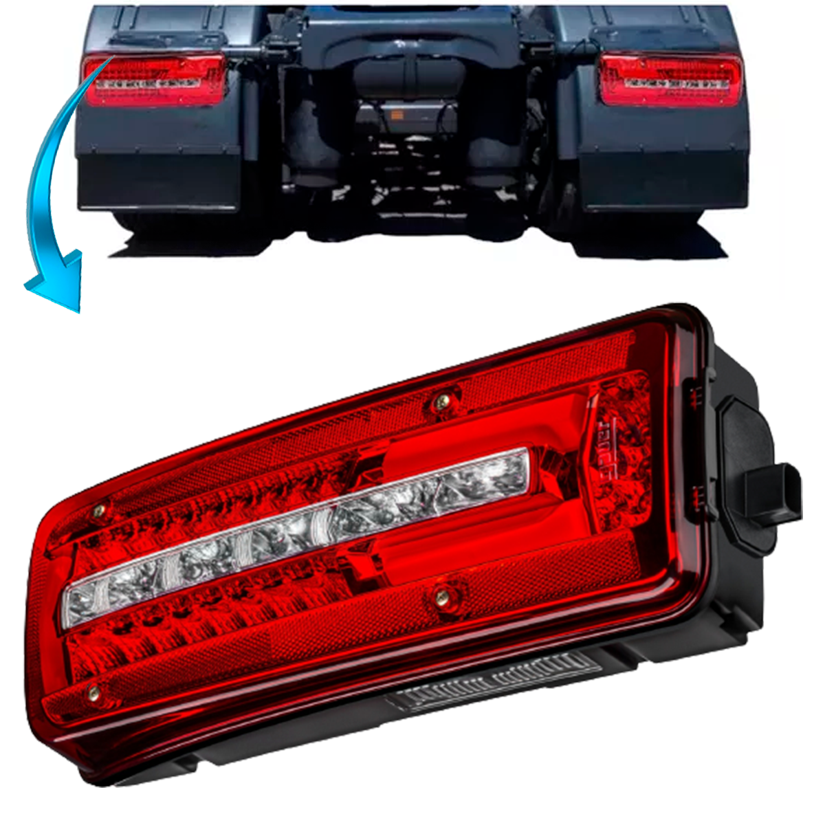 1981862 Achterlicht Led links DAF - Afbeelding 3