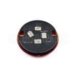 Achterlicht Ø140mm LED Rubbolite, 12-24V model 810 - Afbeelding 3